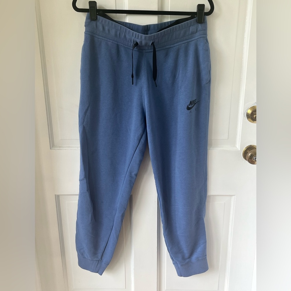 Nike air sweatpants blue